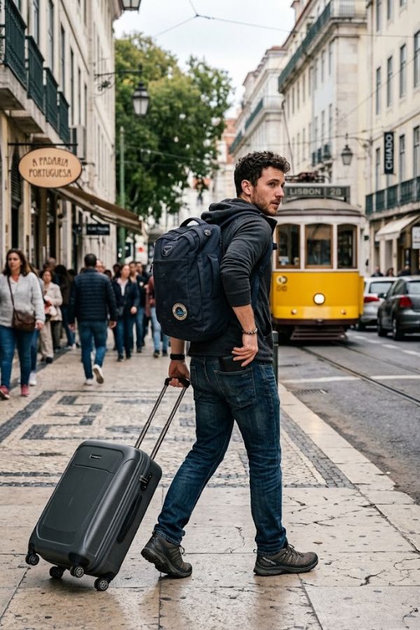 Carteira Kravella slim ideal para viagens